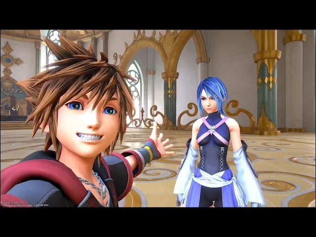 aqua moveset comparison (kingdom hearts bbs and